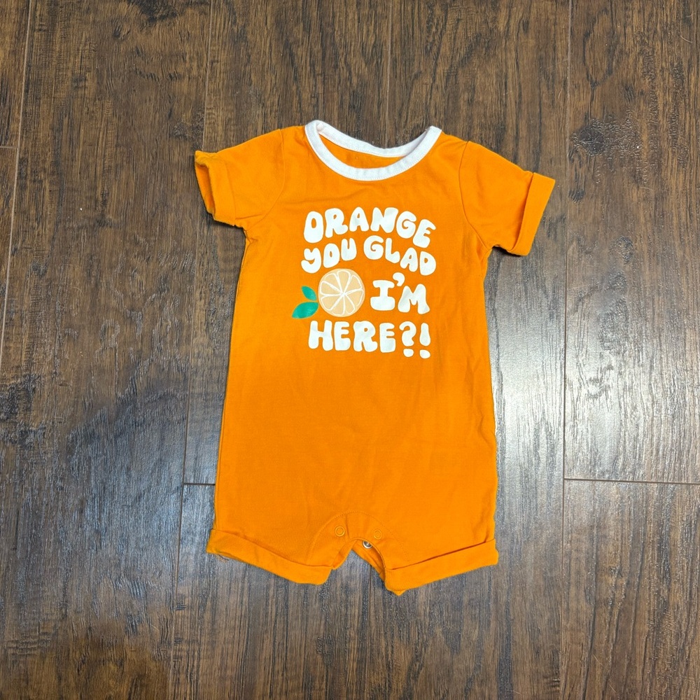 Cat & Jack Orange Kids Bodysuit